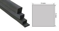 VKP5x5 EPDM sponge rubber - square profile 5x5 mm rubber...
