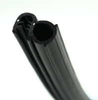 DS31 - EPDM Kantenschutz Dichtungs Profil Gummi Dichtung seitlich - Klemmbereich 2 - 4 mm
