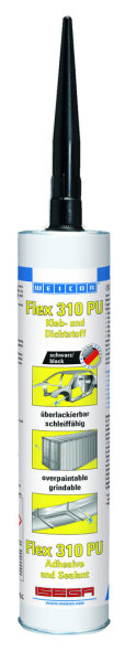 Weicon Flex 310 negro Adhesivo y sellador de poliuretano