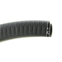 DS33 - Perfil de protección de bordes PVC/EPDM con junta de caucho lateral - rango de sujeción 8 - 12 mm