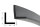 EPDM-massief rubber L-profiel 15,5x15,5x2,3 mm zwart SMI WKP11