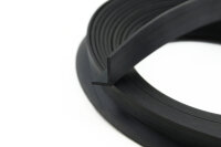 WKP12 Solid EPDM Rubber Angle Profile L-Profile 12x18x2 mm Rubber Impact Protection