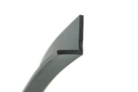WKP12 Solid EPDM Rubber Angle Profile L-Profile 12x18x2 mm Rubber Impact Protection