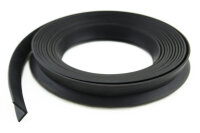 WKP12 Solid EPDM Rubber Angle Profile L-Profile 12x18x2 mm Rubber Impact Protection