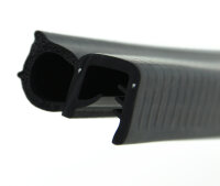 DS37 - EPDM Kantenschutz Dichtungs Profil Gummi Dichtung seitlich - Klemmbereich 5 - 9 mm