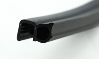 DS37 - EPDM Kantenschutz Dichtungs Profil Gummi Dichtung seitlich - Klemmbereich 5 - 9 mm