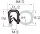 DS38 - EPDM Kantenschutz Dichtungs Profil Gummi Dichtung seitlich - Klemmbereich 2 - 4 mm
