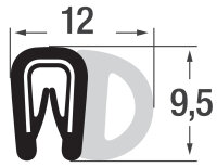 Kofferraumdichtung / Kantenschutzprofil 1-4 Mm – 10 M Rostfrei, Flexibel, Universell