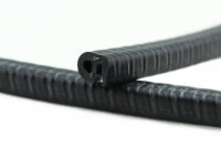 DS4-SIL - Silikon Kantenschutz Dichtungs Profil Gummi Dichtung seitlich - Klemmbereich 1 - 2 mm