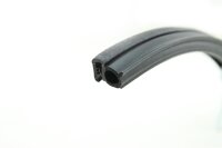 DS40 - EPDM Kantenschutz Dichtungs Profil Gummi Dichtung seitlich - Klemmbereich 2 - 4 mm