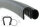 DS42 - Perfil de protección de bordes PVC/EPDM con junta de caucho lateral - rango de sujeción 6 - 8 mm