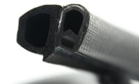 DS5 - PVC/EPDM kantbeschermingsprofiel afdichtingsprofiel rubber zijdichting - klembereik 1 - 3 mm