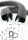 DS8 - PVC/EPDM kantbeschermingsprofiel afdichtingsprofiel rubber zijdichting - klembereik 1,5 - 3,5 mm