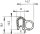 DS8 - PVC/EPDM kantbeschermingsprofiel afdichtingsprofiel rubber zijdichting - klembereik 1,5 - 3,5 mm