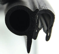 DS9 - PVC/ EPDM Kantenschutz Dichtungs Profil Gummi Dichtung seitlich - Klemmbereich 1,5 - 2,5 mm