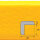 ES1-D-GE profil de protection dangle (PU) avec surface adhésive en jaune - protection contre les chocs - profil avertisseur - profil de protection