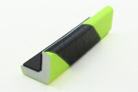 ES1-MAG-NS Eckschutzprofil (PU) mit Magnet - Neon/Schwarz - Stoßschutz - Warnprofil - Schutzprofil