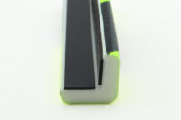 ES1-MAG-NS Eckschutzprofil (PU) mit Magnet - Neon/Schwarz - Stoßschutz - Warnprofil - Schutzprofil