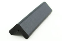 ES1-MAG-S profilé de protection d’angle (PU) avec aimant - noir - protection antichoc - profilé de signalisation - profilé de protection