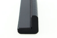 ES1-MAG-S profilé de protection d’angle (PU) avec aimant - noir - protection antichoc - profilé de signalisation - profilé de protection