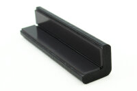 ES1-MAG-S profilé de protection d’angle (PU) avec aimant - noir - protection antichoc - profilé de signalisation - profilé de protection