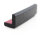 ES1-S corner protection profile (PU) with adhesive surface - black - impact protection - warning profile - protective profile