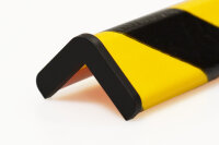 ES2-EK-S Tappo/finitura per profilo di protezione angoli ES2 in PVC - Nero - Da incollare (2 pezzi)