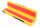 ES2-FR-GS Corner protection profile (PU) with permanent frost-resistant adhesive surface - Yellow/Black - Impact protection
