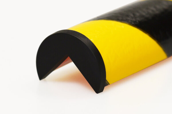 ES4-EK-S Endkappe/Abschluss für Eckschutzprofil ES4 aus PVC - Schwarz - zum Einkleben (2 Stück)