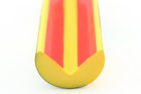 ES4-FR-GS Perfil de protección de esquina (PU) con superficie adhesiva resistente a las heladas permanente - Amarillo/Negro - Protección contra impactos