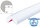 ES4-FR-W Profilé de protection dangle (PU) avec surface adhésive résistante au gel permanent - Blanc - Protection contre les chocs - Profil davertissement
