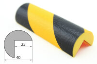 ES4-GS Eckschutzprofil (PU) mit Klebefläche -...