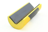 ES4-MAG-GS Corner protection profile (PU) with magnet - Yellow/Black - Impact protection - Warning profile - Protection profile