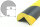 ES4-MAG-GS Corner protection profile (PU) with magnet - Yellow/Black - Impact protection - Warning profile - Protection profile