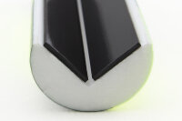 ES4-MAG-NS Profilé de protection dangle (PU) avec aimant - Néon/Noir - Protection contre les chocs - Profil davertissement - Profil de protection