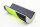 ES4-MAG-NS Profilé de protection dangle (PU) avec aimant - Néon/Noir - Protection contre les chocs - Profil davertissement - Profil de protection