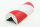 ES4-MAG-RW Corner protection profile (PU) with magnet - Red/White - Impact protection - Warning profile - Protection profile