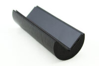 ES4-MAG-S Corner protection profile (PU) with magnet - Black - Impact protection - Warning profile - Protection profile