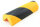 ES4-RE-GS Perfil de protección de esquina (PU) con superficie adhesiva reposicionable - Amarillo/Negro - Protección contra impactos