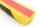 ES4-RE-GS Perfil de protección de esquina (PU) con superficie adhesiva reposicionable - Amarillo/Negro - Protección contra impactos