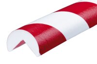 ES4-RW Hoekbeschermingsprofiel (PU) met kleefoppervlak - Rood/Wit - Stootbescherming - Waarschuwingsprofiel - Beschermingsprofiel
