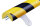 ES4-W-GS Corner protection profile (PU) for screwing - Yellow/Black - Impact protection - Warning profile - Protection profile