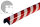 ES5-RR-1 Corner Protection Profile (PU) with Adhesive Surface Reflective/Red - Impact Protection - Warning Profile (1m piece)