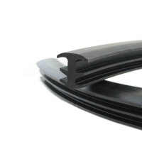 ESTP10 - EPDM solid rubber frame profile, insert profile, mushroom profile, container rubber