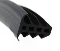 ESTP5 - 2 Meter Pieces - EPDM Solid Rubber Frame Profile, Insert Profile, Mushroom Profile, Container Rubber