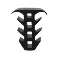 ESTP5 - 2 Meter Pieces - EPDM Solid Rubber Frame Profile, Insert Profile, Mushroom Profile, Container Rubber