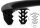 ESTP5 - 2 Meter Pieces - EPDM Solid Rubber Frame Profile, Insert Profile, Mushroom Profile, Container Rubber