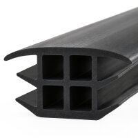 ESTP8 - EPDM Vollgummi Zargenprofil, Einsteckprofil,...