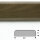 FS1-D-HK Flächenschutzprofil (PU) mit Klebefläche - Farbe: Holz (Khaki) - Stoßschutz - Schutzprofil
