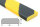 Profilo di protezione superfici FS1-GS (PU) con superficie adesiva - giallo/nero - protezione antiurto - profilo di segnalazione - profilo protettivo